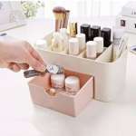 Cosmetic Storage Box Cosmetic Vanity Box Make-up Box Kitchen Tool Set (pink)