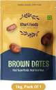 Khari Foods Premium Brown Dates, Khajur / Khajoor, Fibre Rich, Energy Booster Sn… more