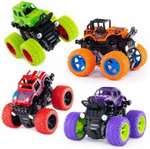 Goodtime Monster Truck With Big Tires pack of 1 (Multicolor)