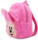 pink minnie Kids School Bag Soft Plush Backpacks Cartoon Boys Girls Baby (2-5 Years) School Bag (Multicolor, 15 inch)