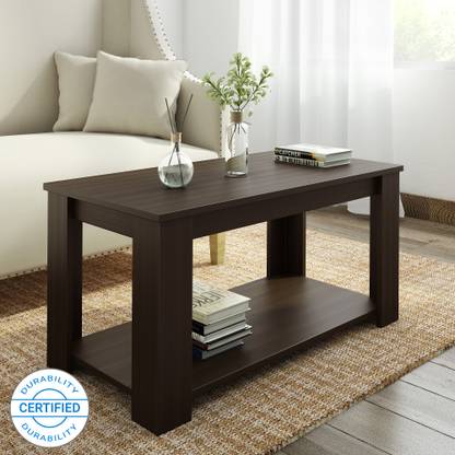 SPACEWOOD Engineered Wood Coffee Table (Finish Color – Vermount, Knock Down)