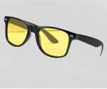 Wayfarer Sunglasses (For Men & Women, Yellow)